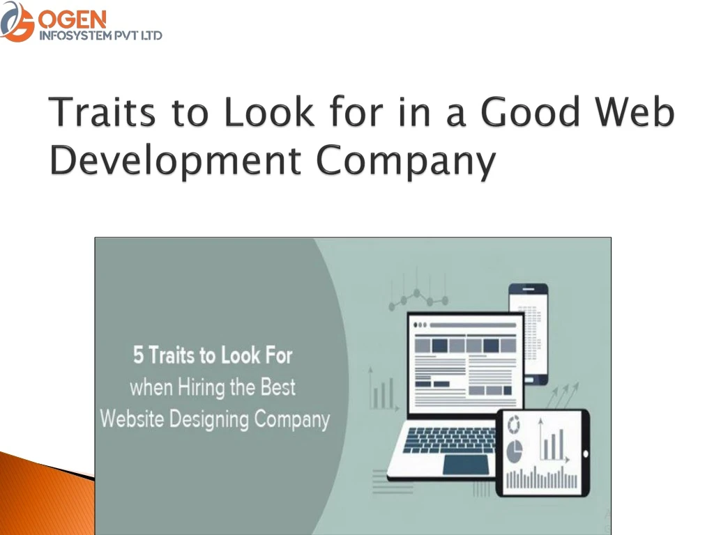 traits to look for in a good web development company