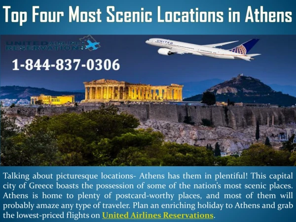 Top Four Most Scenic Locations in Athens