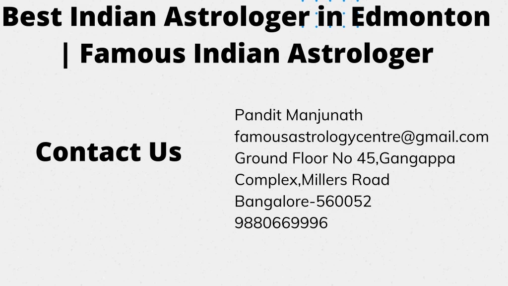 best indian astrologer in edmonton famous indian