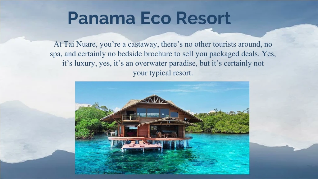panama eco resort