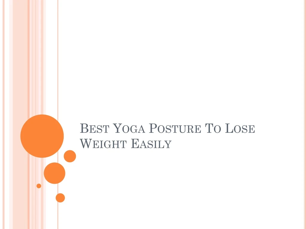 best yoga posture to lose weight easily