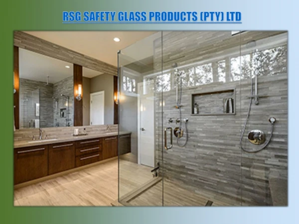 RSG SAFETY GLASS PRODUCTS (PTY) LTD