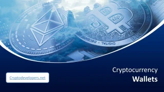 Cryptocurrency Wallet | Cryptocurrency Wallet Development - slide 1