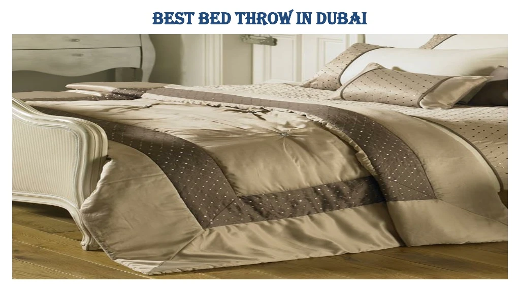 best bed throw in dubai