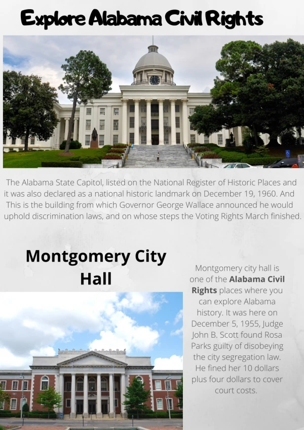 Explore Alabama Civil Rights