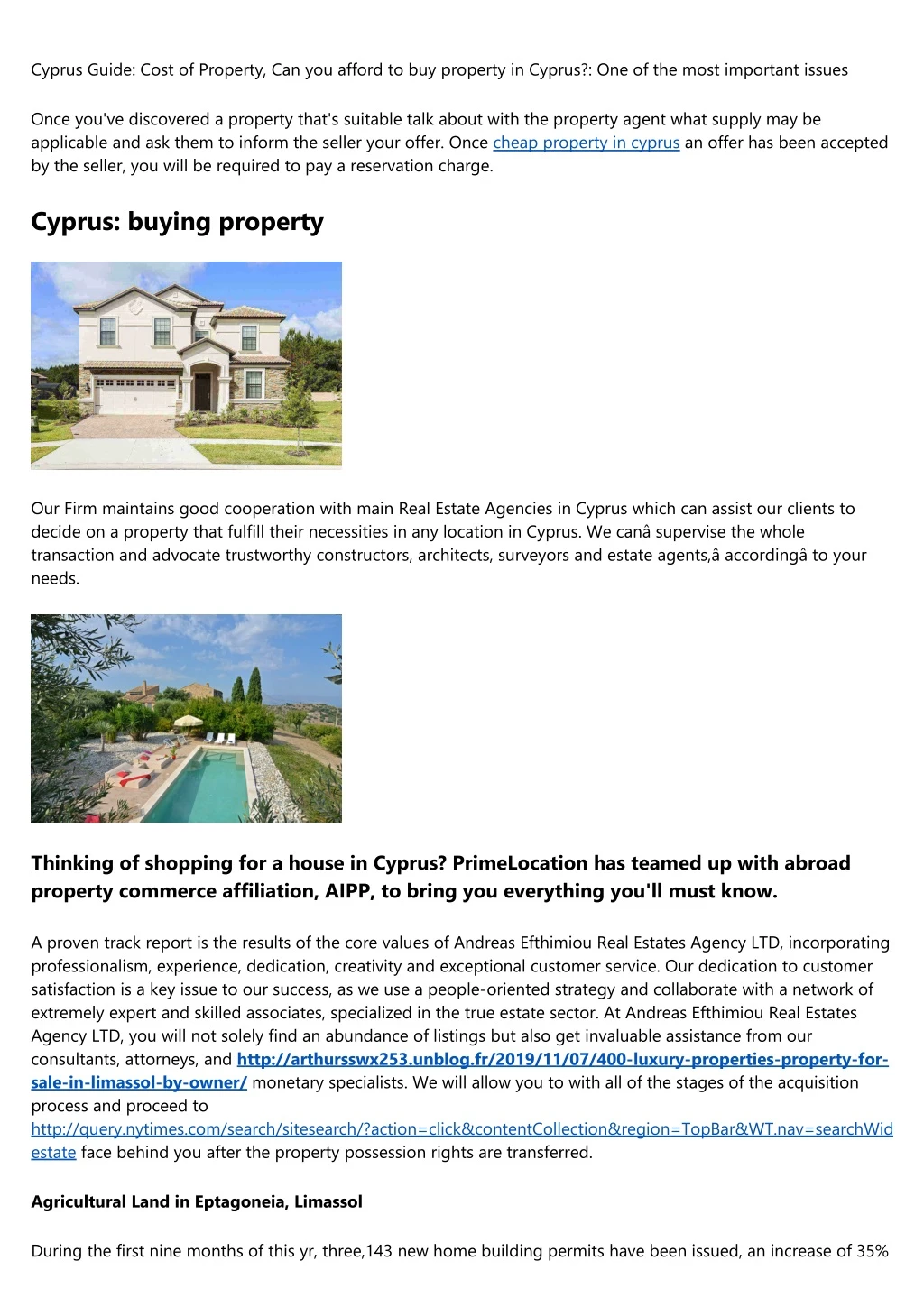 cyprus guide cost of property can you afford
