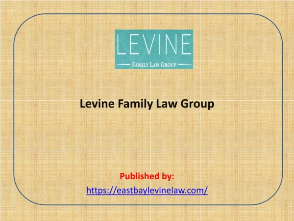 Levine Family Law Group