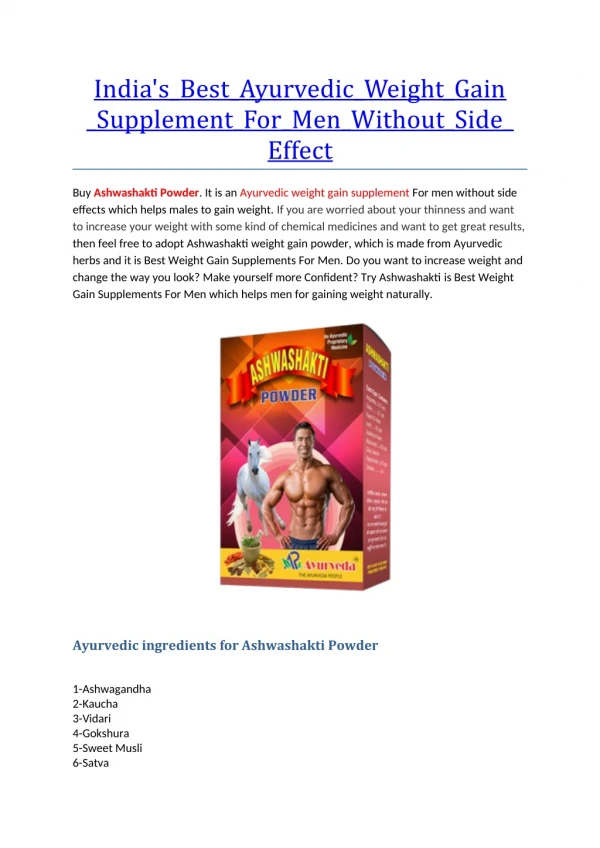 India's_Best_Ayurvedic_Weight_Gain_Supplement_For_Men_Without_Side_Effect