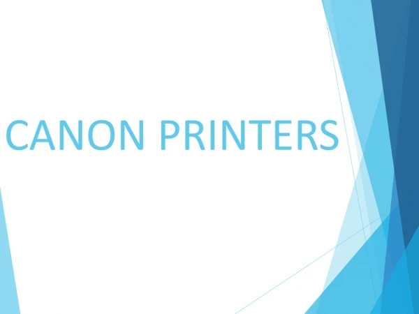 Canon Printer Support