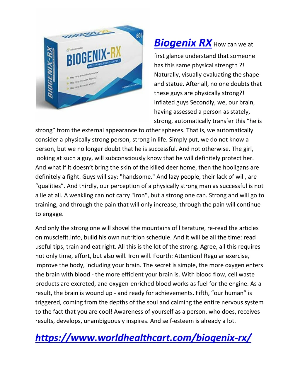 biogenix rx how can we at