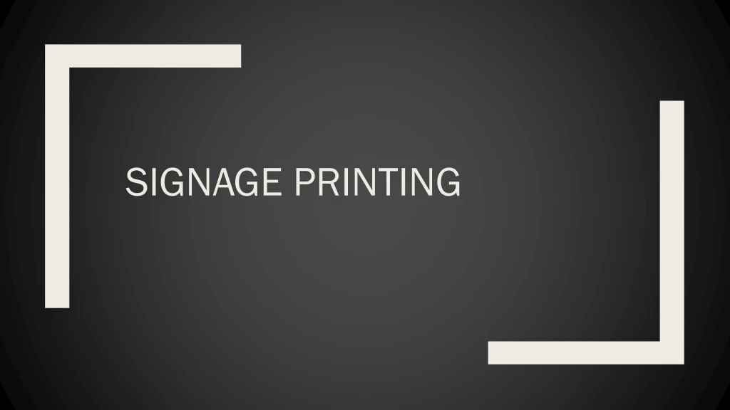 PPT - Signs Printings in Visalia PowerPoint Presentation, free download ...