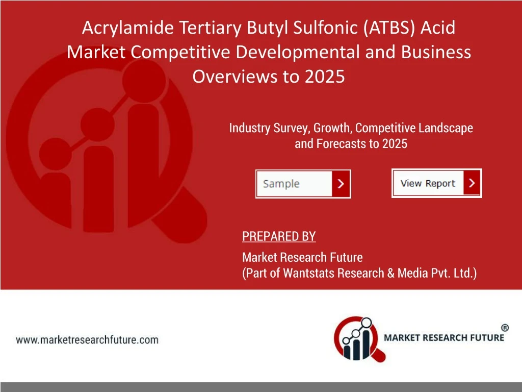 acrylamide tertiary butyl sulfonic atbs acid