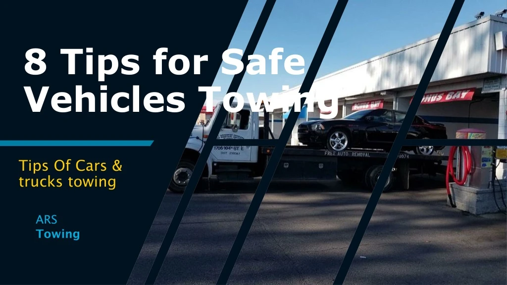 8 tips for safe vehicles towing