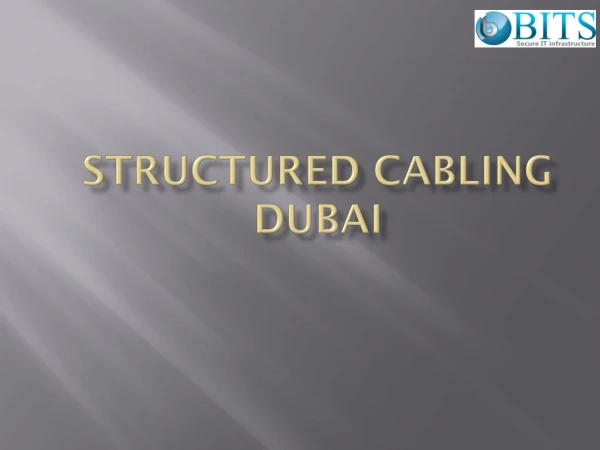 Structured Cabling Dubai