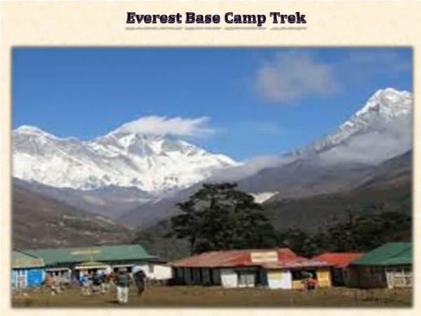 everest base camp trek