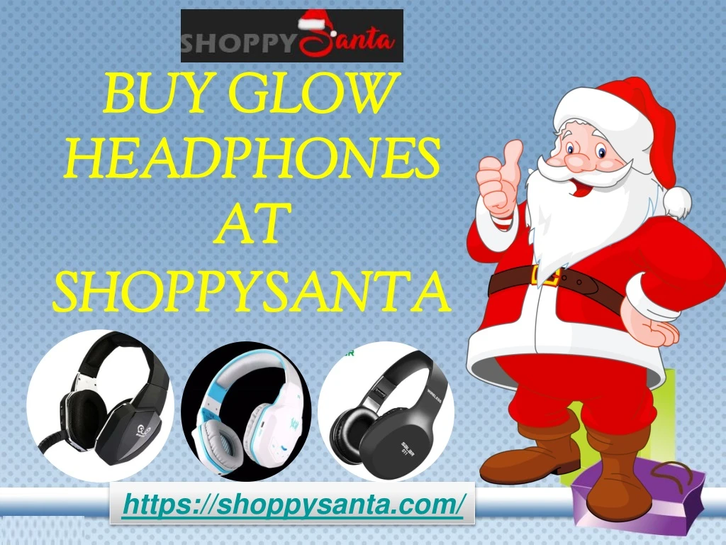 buy glow headphones at shoppysanta