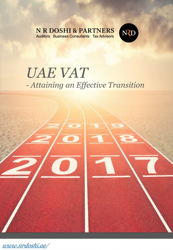 uae vat attaining an effective transition