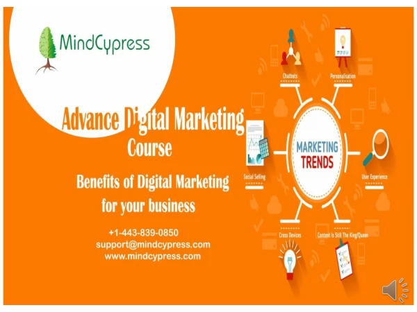 Online)) Digital marketing Certification Training ,What are the benefits of Digital Marketing Services?  MindCypress