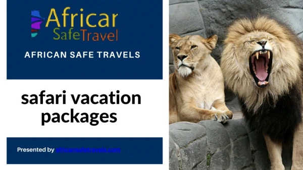 African safari packages