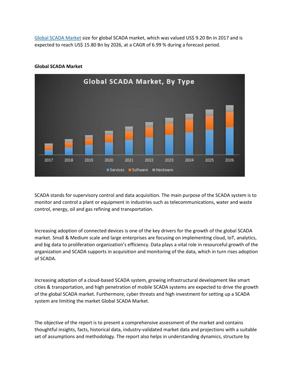 global scada market size for global scada market