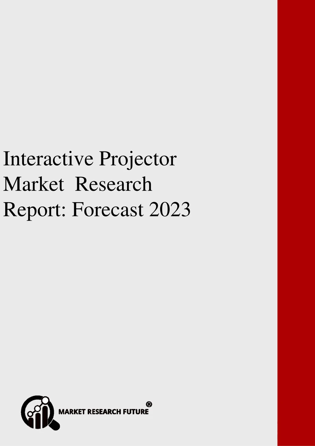 interactive projector market research report