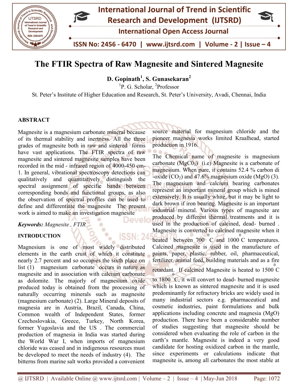 international research research and development