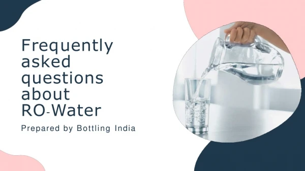 FAQs about RO water