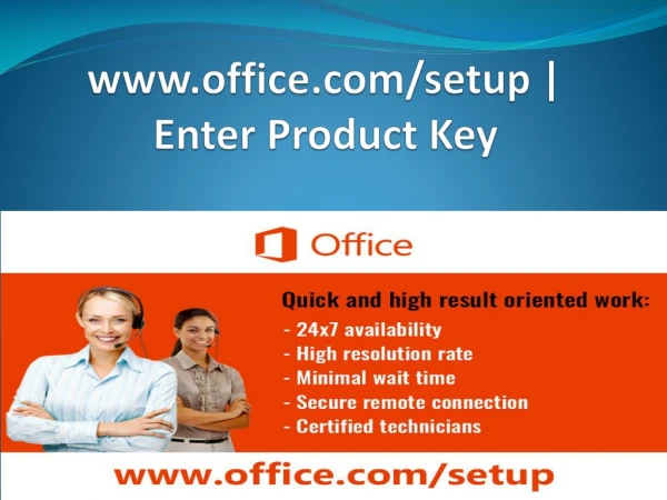 www office com setup enter product key