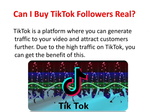 can i buy tiktok followers real