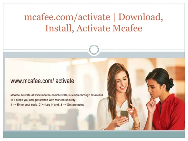 mcafee com activate download install activate mcafee