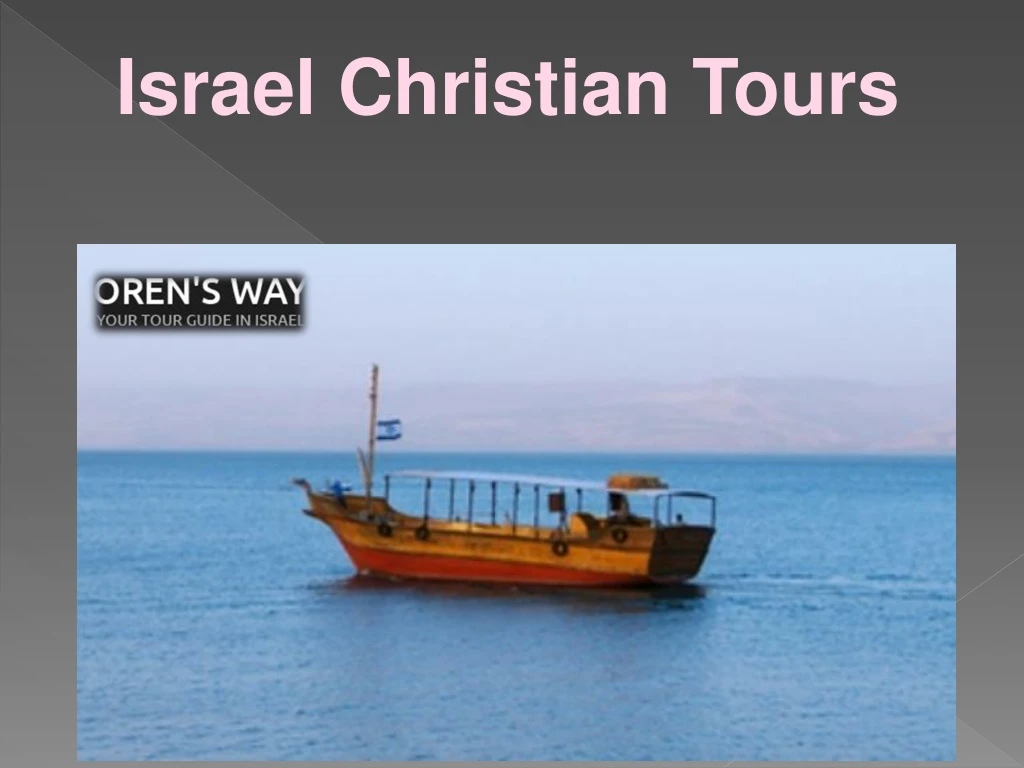 israel christian tours