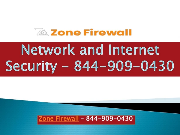Zone Firewall Protection - 8449090430 - Best Network Security