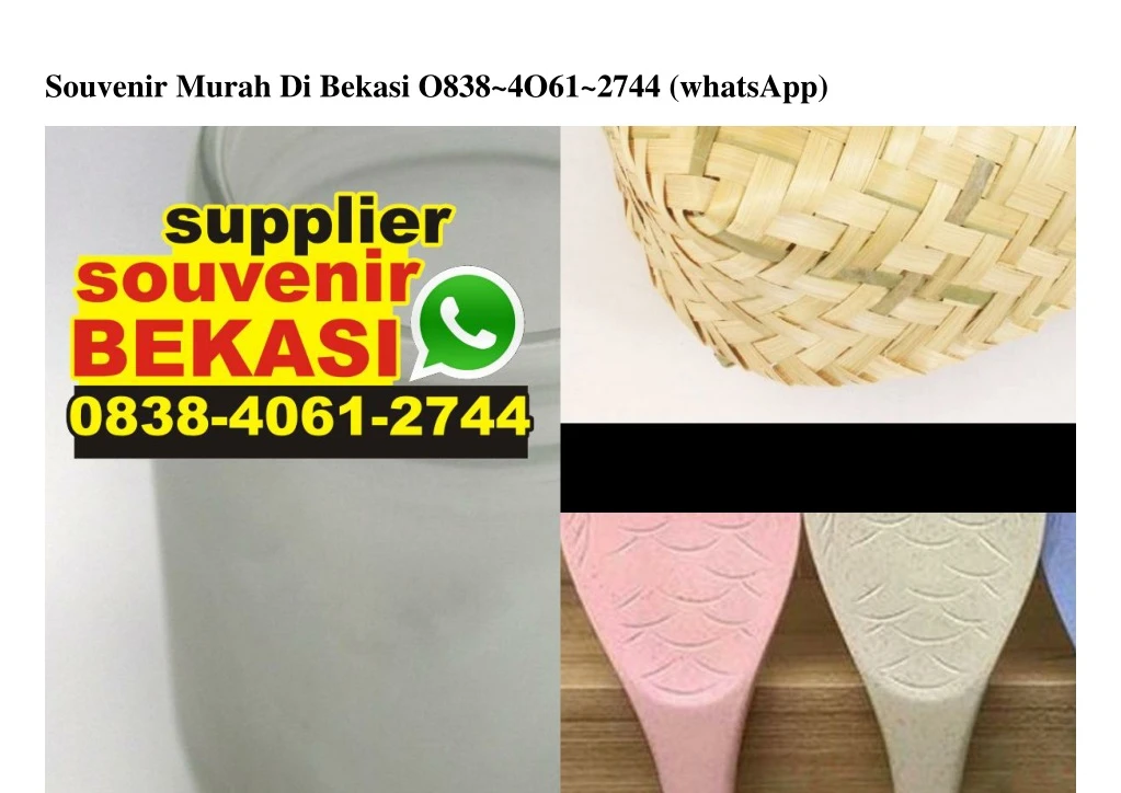 souvenir murah di bekasi o838 4o61 2744 whatsapp