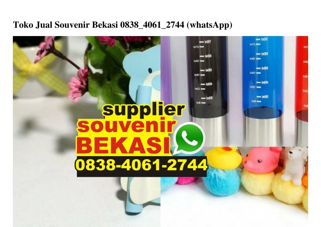 toko jual souvenir bekasi 0838 4061 2744 whatsapp