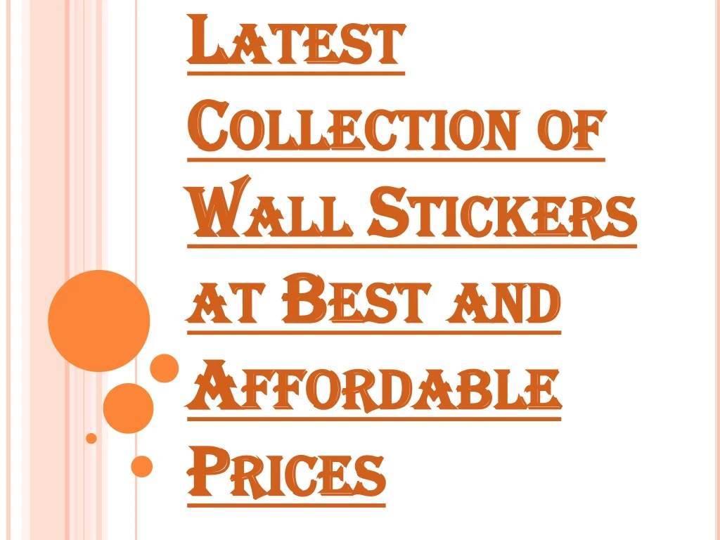 latest collection of wall stickers at best and affordable prices