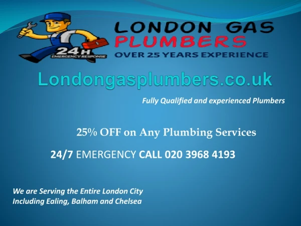 Plumbers In South London Quality Work Assured