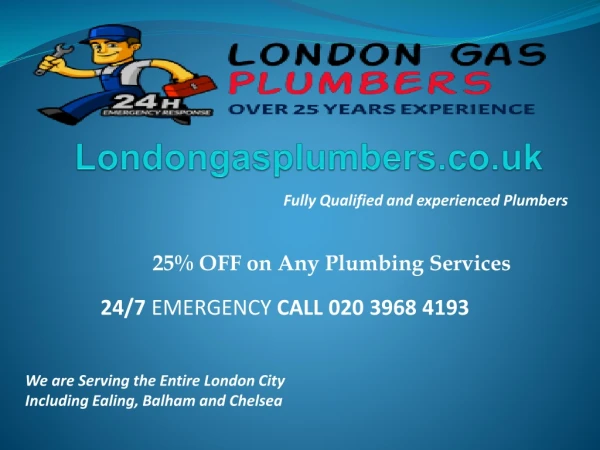 Plumbers In South London Quality Work Assured