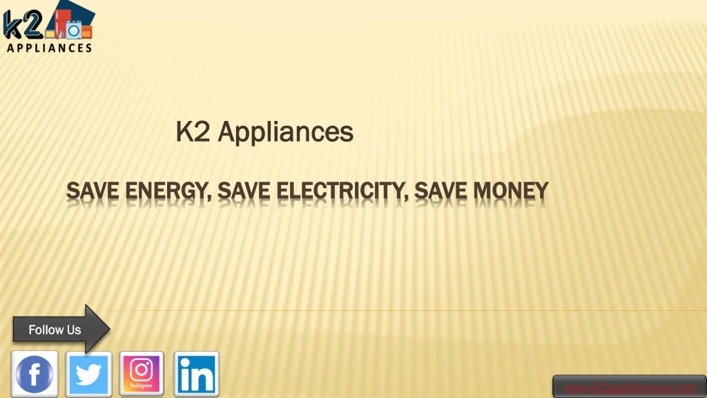 k2 appliances