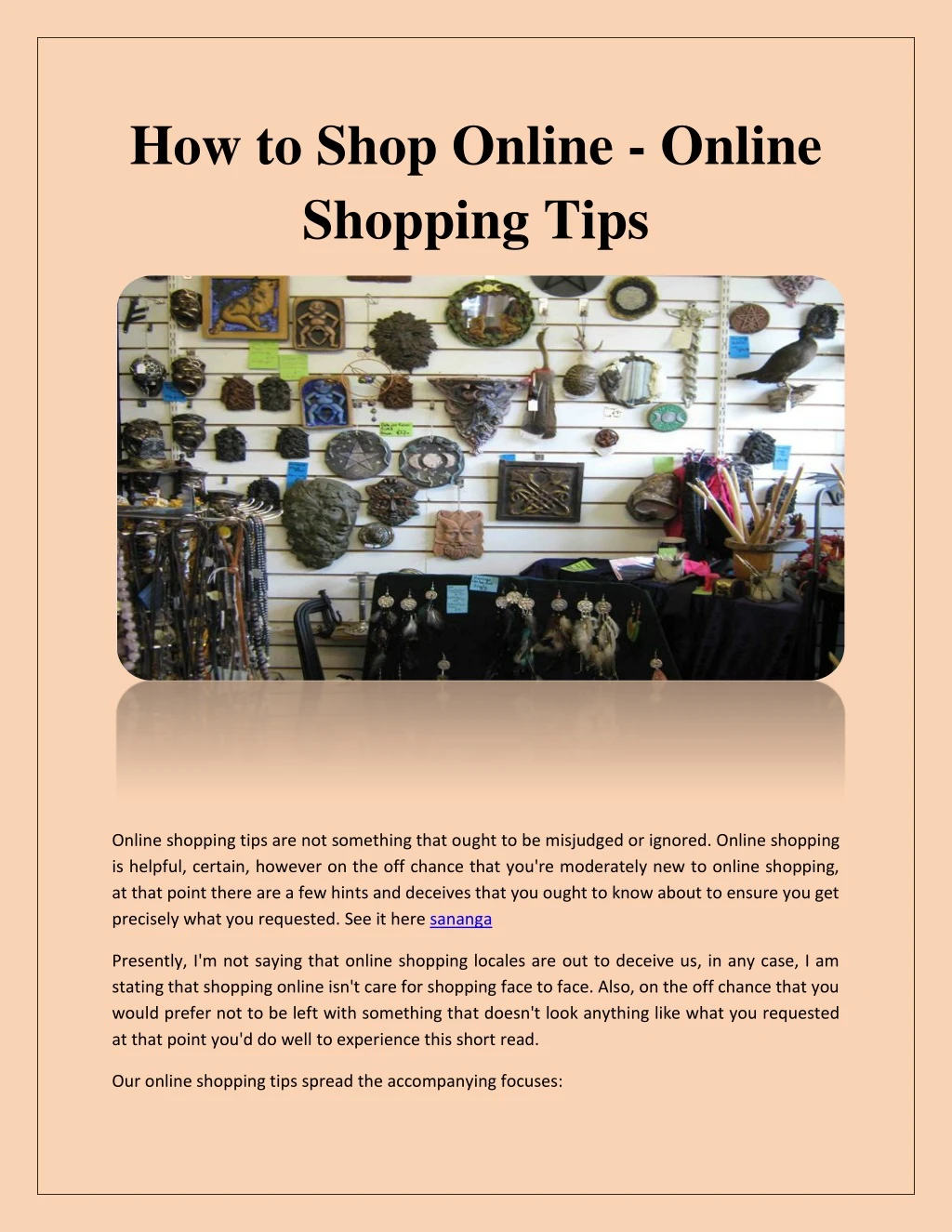 how to shop online online shopping tips