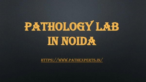 pathology lab in noida