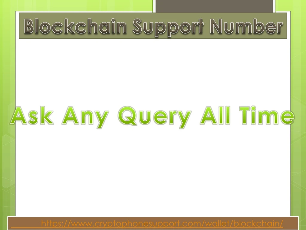 blockchain s upport number