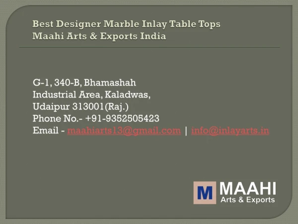 Best Designer Marble Inlay Table Tops Maahi Arts and Exports India