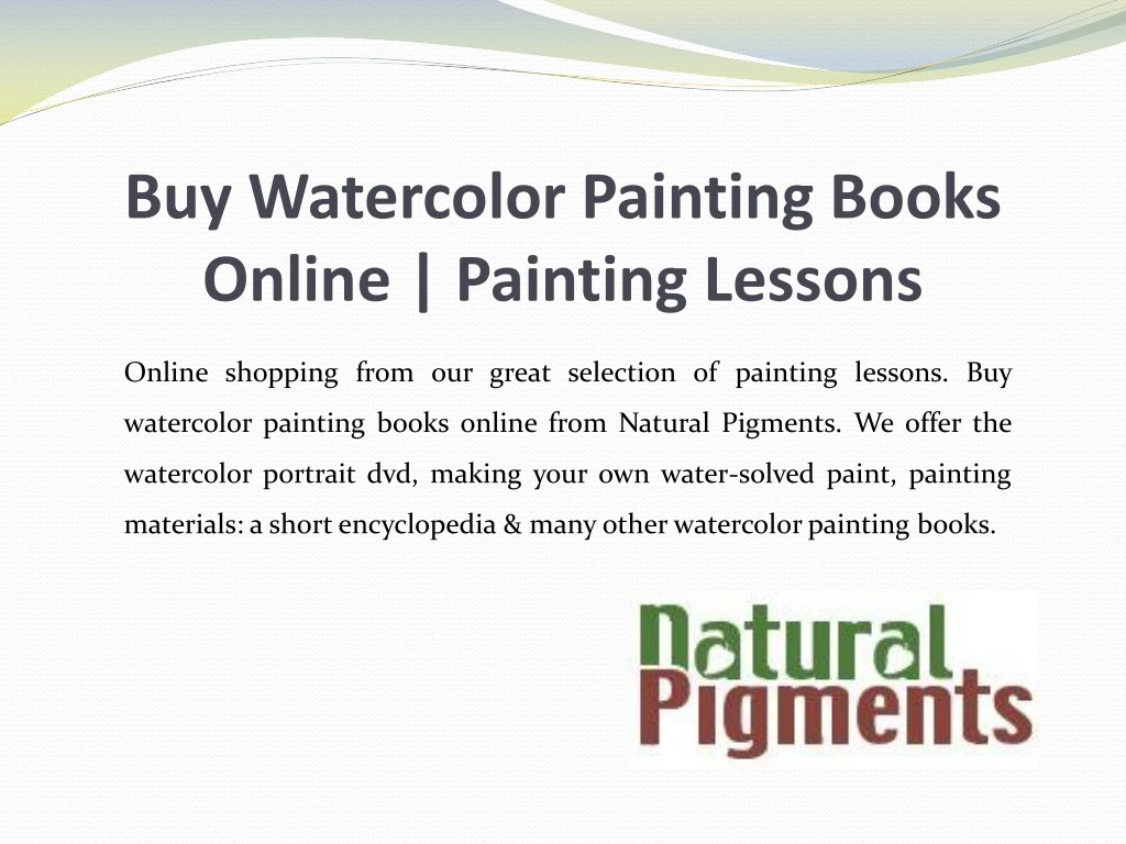 buy watercolor painting books online painting lessons