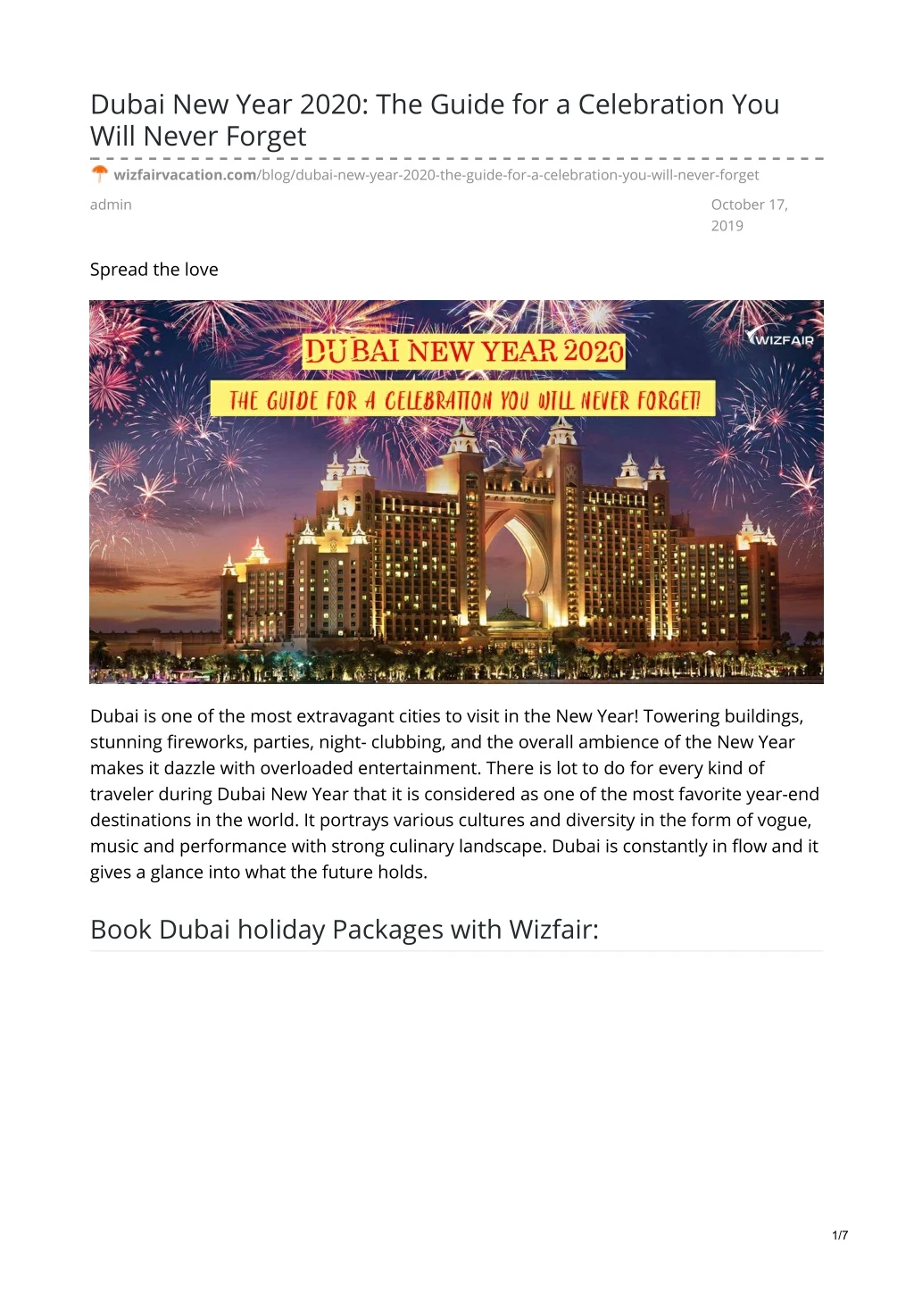 dubai new year 2020 the guide for a celebration