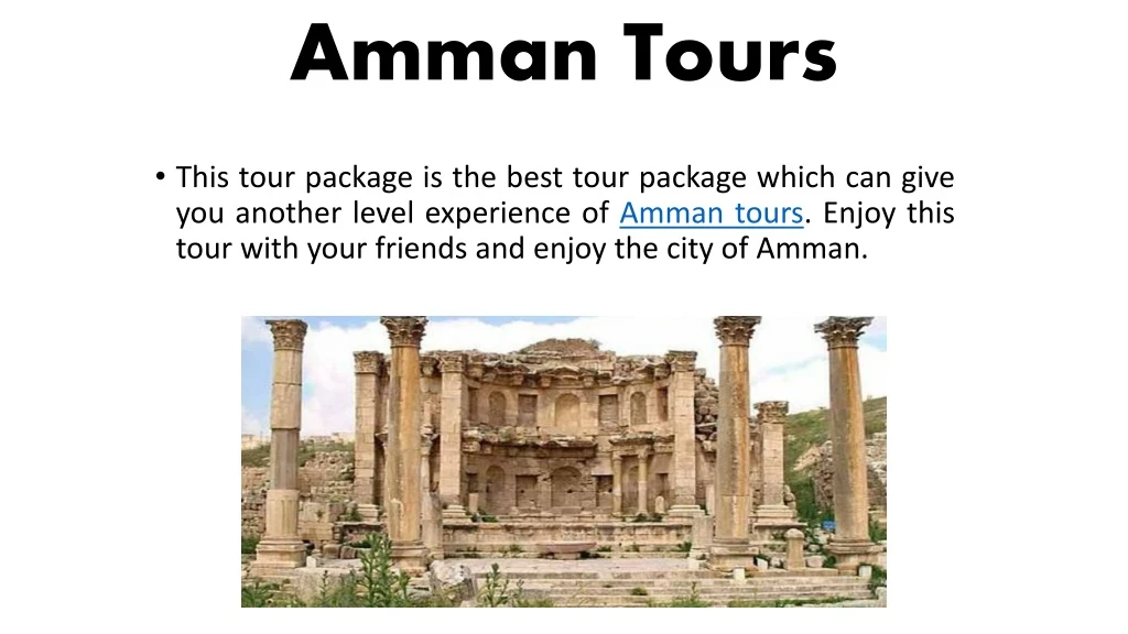 amman tours