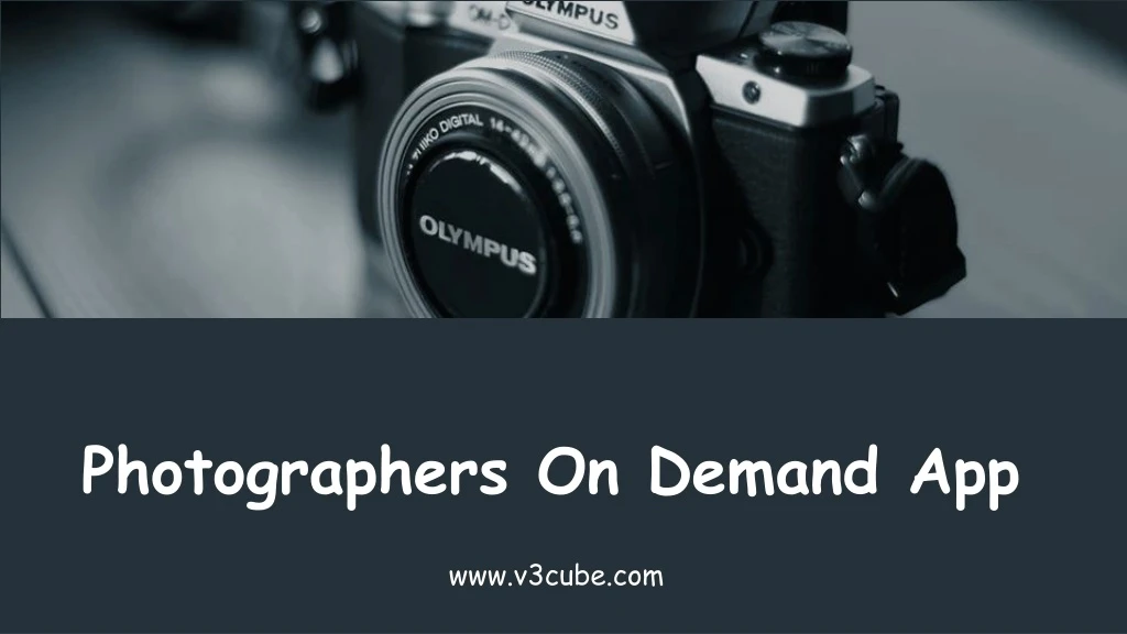 photographers on demand app