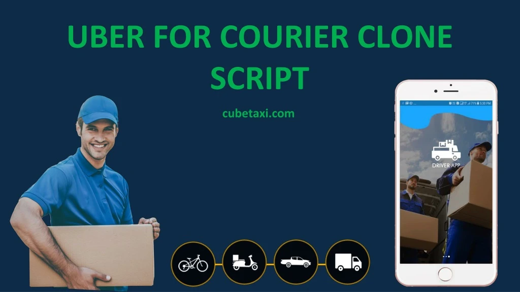 uber for courier clone script