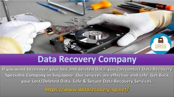 Data Recovery Specialist Singapore