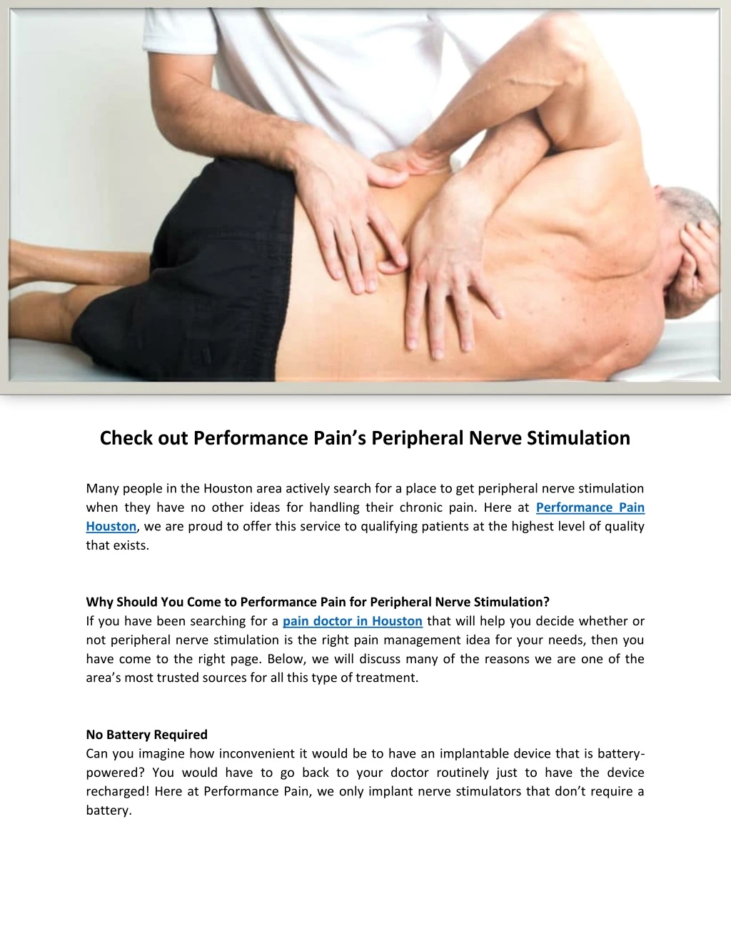 check out performance pain s peripheral nerve