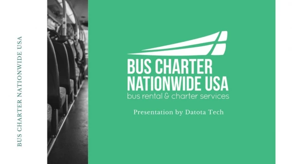 Things You Didn’t Know About Charter Bus Rentals